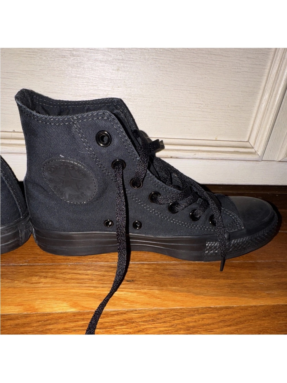 Classic High-Top Sneakers - Black